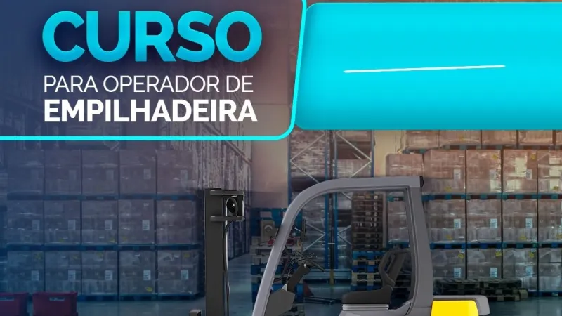 Operador de Empilhadeira - NR 11 - 8 horas